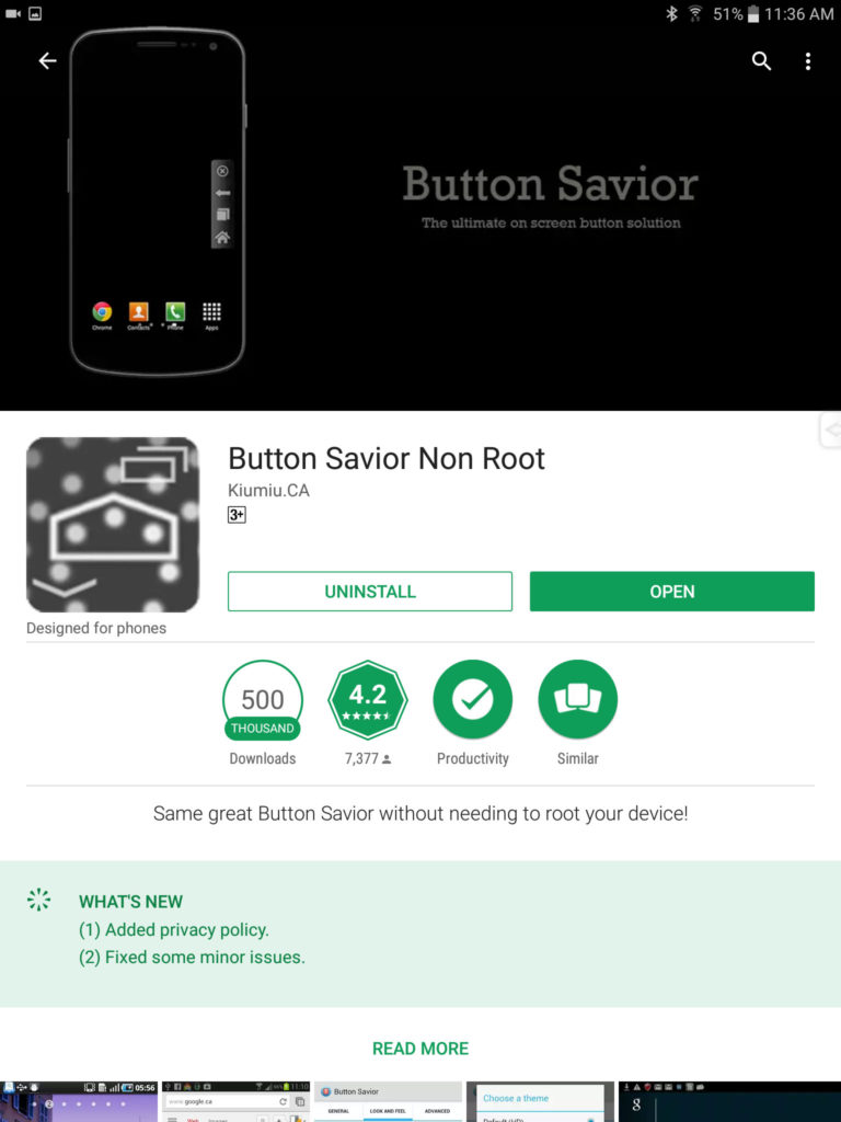 Button Saviour