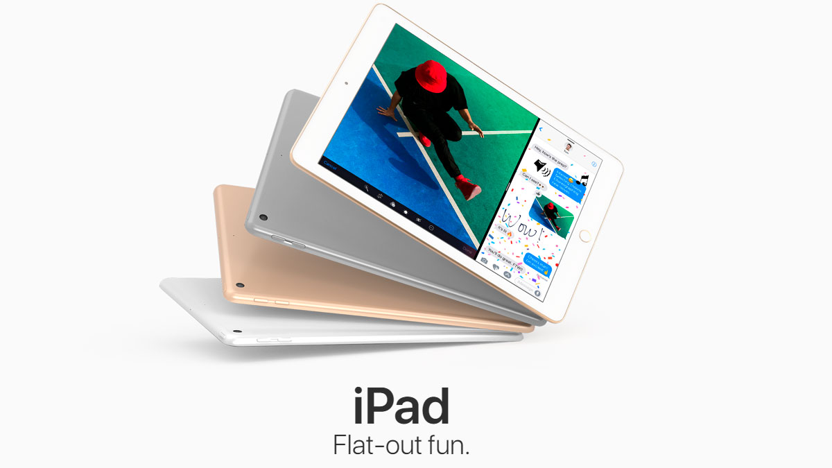 The new iPad has a 9.7-inch screen, 64bit processor with M9 processor and 2GB RAM