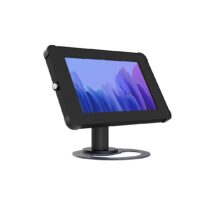 X Desk Black Adjustable Freestanding Desk Mount Configured for Galaxy Tab A7 10.4 2020 SM-T500 / SM-T505
