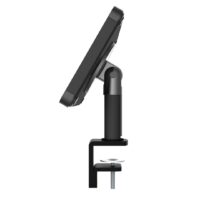 Sprocket X Desk Clamp Mount for iPads and Tablets Side View Mounted to front of desk
