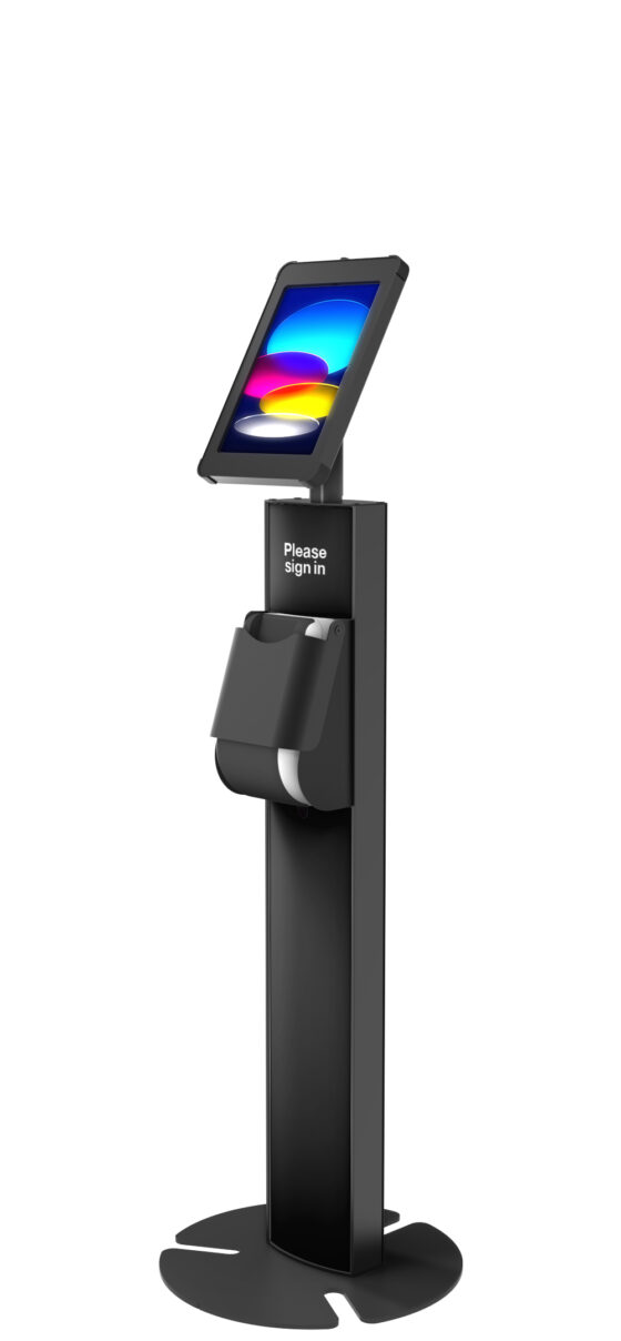 iPad Display Stand with Integrated Printer