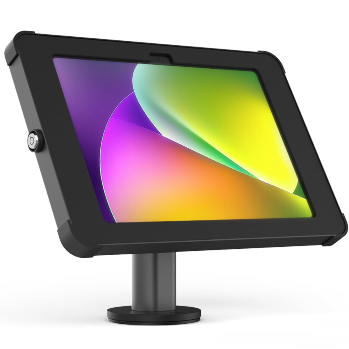 Sprocket X Series Black Desk Stand | Front View