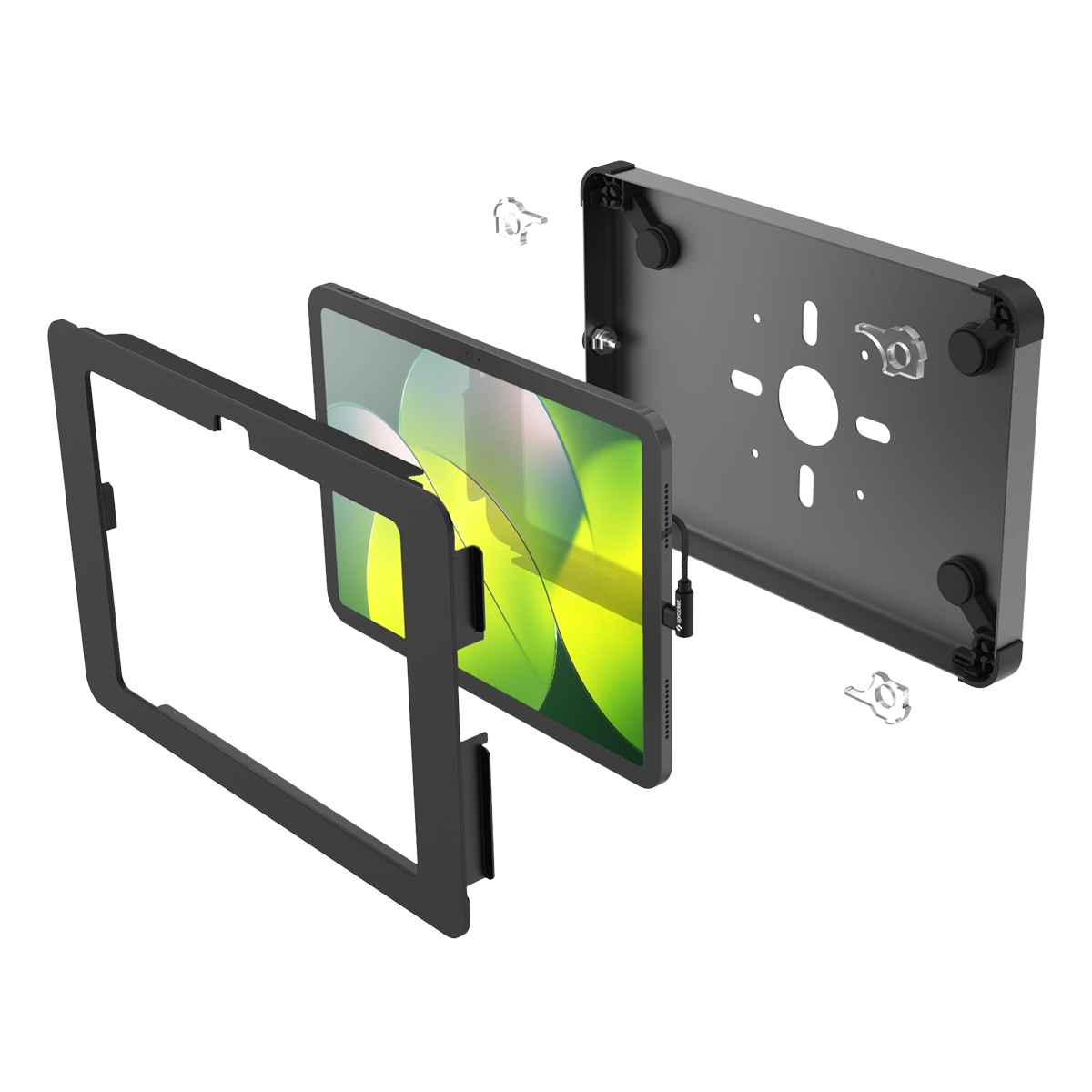Wall VESA Exploded Black