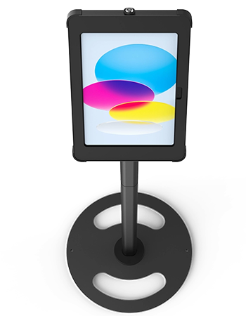 Sprocket X-Floor iPad floor stand front black