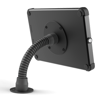 Rear view Flex secure tablet mount black