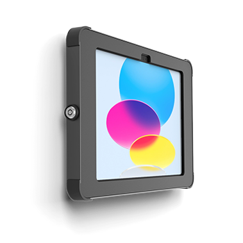 iPad display Sprocket X-Panel flush iPad wall mount black