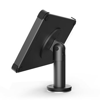 Rear view Revolve secure tablet holder black