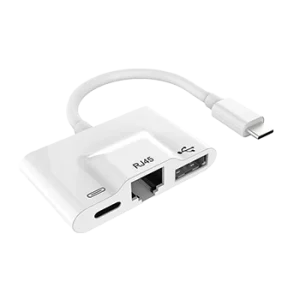 Sprocket USB-C to USB-A and Ethernet adapter