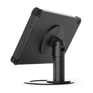 Rear view Base black tablet stand