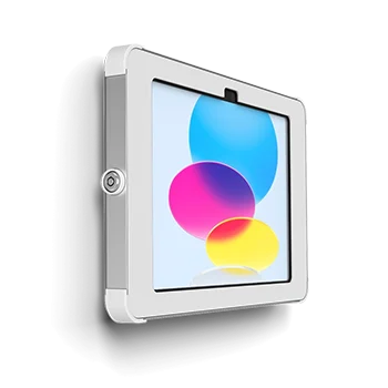 iPad display Sprocket X-Vesa wall mount white silver