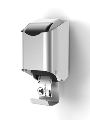 hero view sprocket x-print wall iPad tablet wall mount with printer white